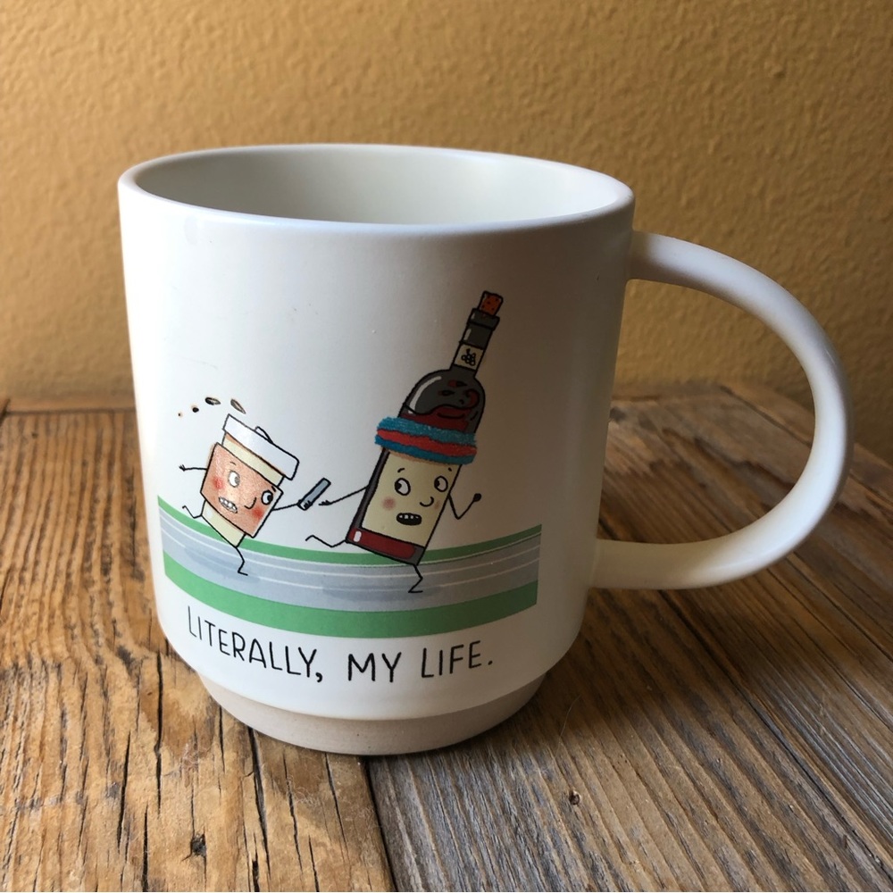 Hallmark coffee and relay funny mug